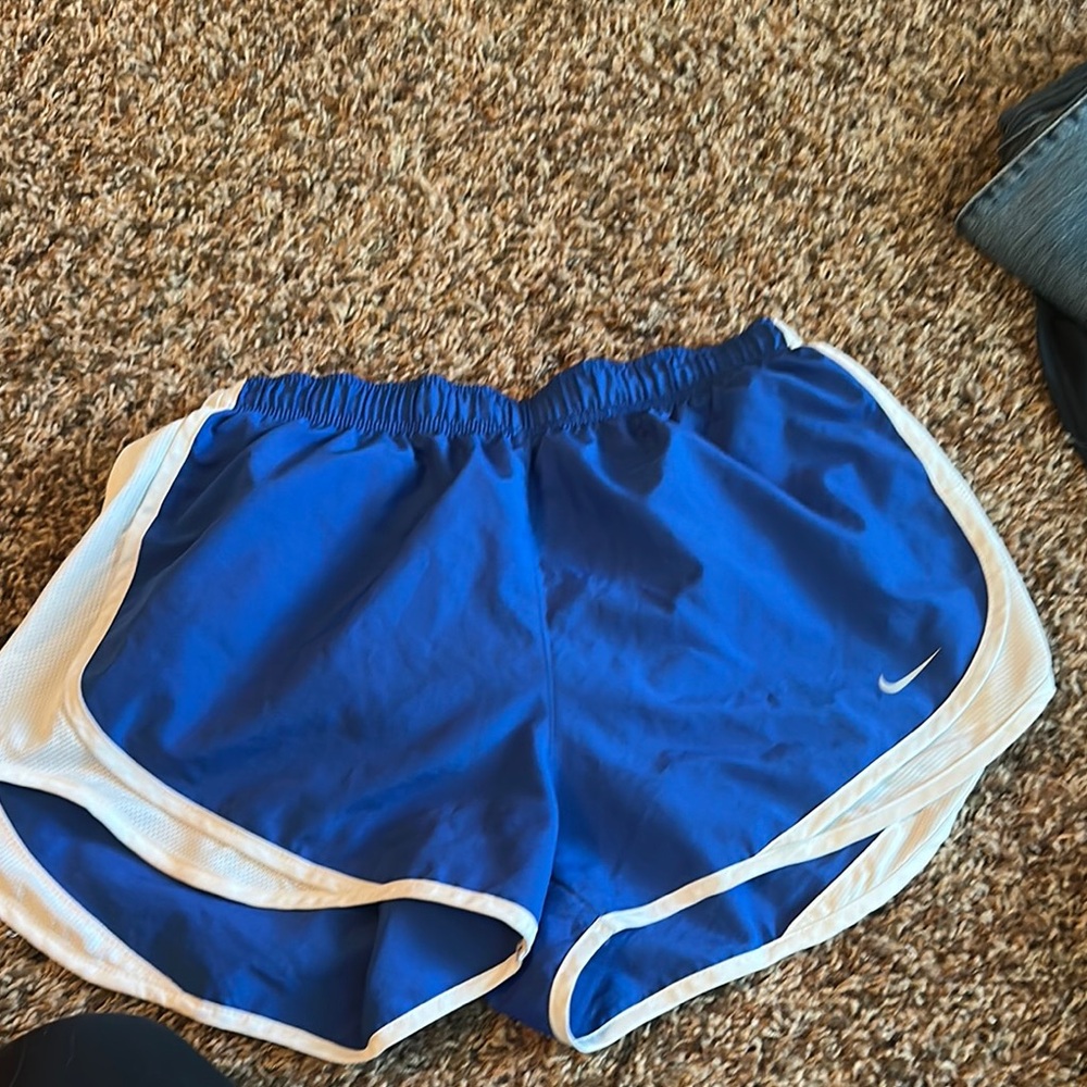 Nike Women's Blue Athletic Shorts